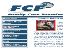 Tablet Screenshot of familycare-foundation.org